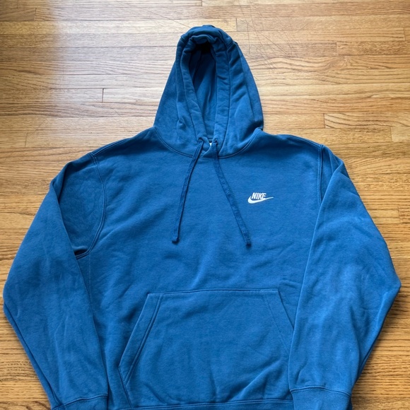 Blue Nike Club Fleece - Picture 3 of 4